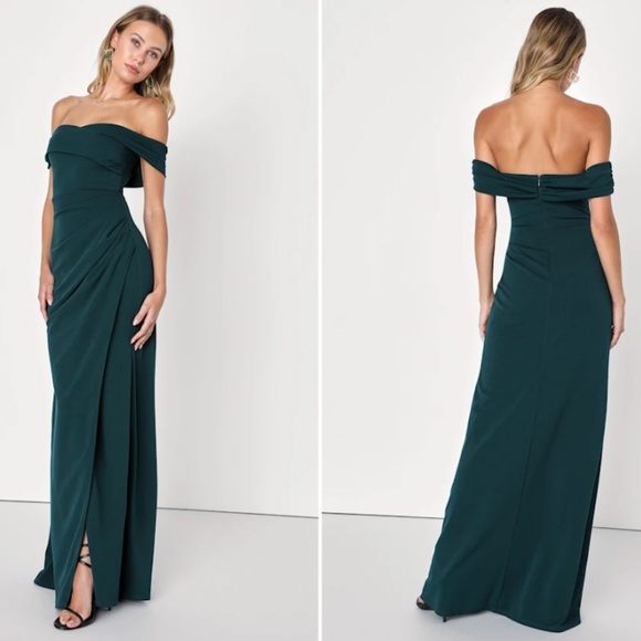LULU's Sexy Chic Elegant Sophisticated Prom Wedding Formal Event Maxi - Picture 4 of 5